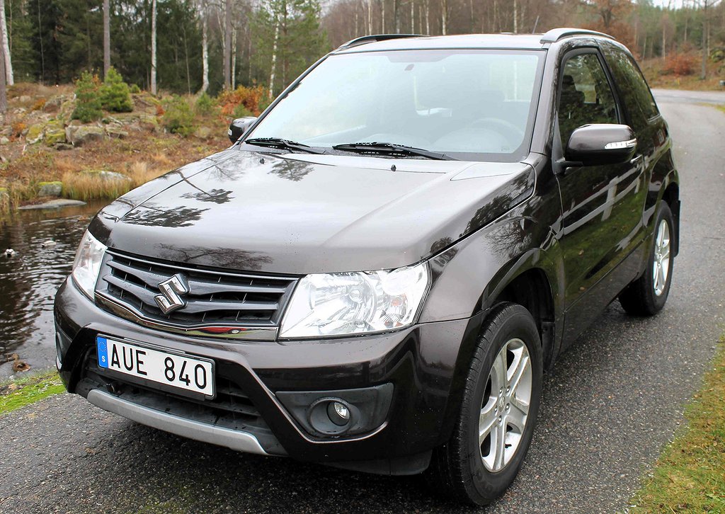 Suzuki Grand Vitara 3-dörrar 1.6 VVT 4WD Euro 5