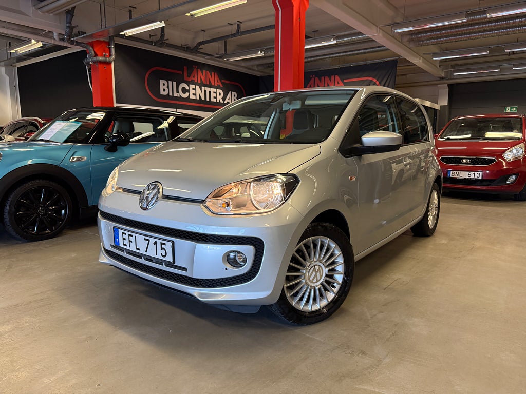 Volkswagen UP! 1.0 MPI high up! 2Ägare Ny servad LÅGA MIL SoV PDC 
