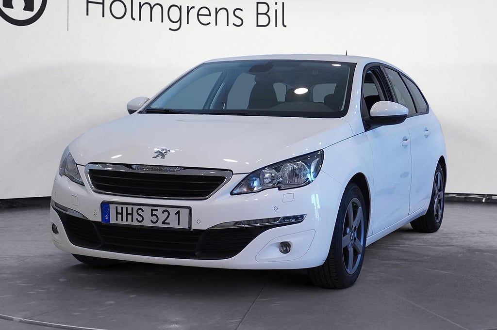 Peugeot 308 SW 1.2 PureTech 130 Automatisk, 131hk, Active. Backkamera.