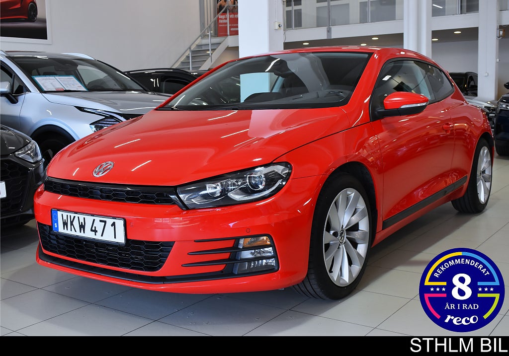 Volkswagen Scirocco 2.0 TSI BMT 180 hk Base B-Kamera M-Värmare PDC fram/bak