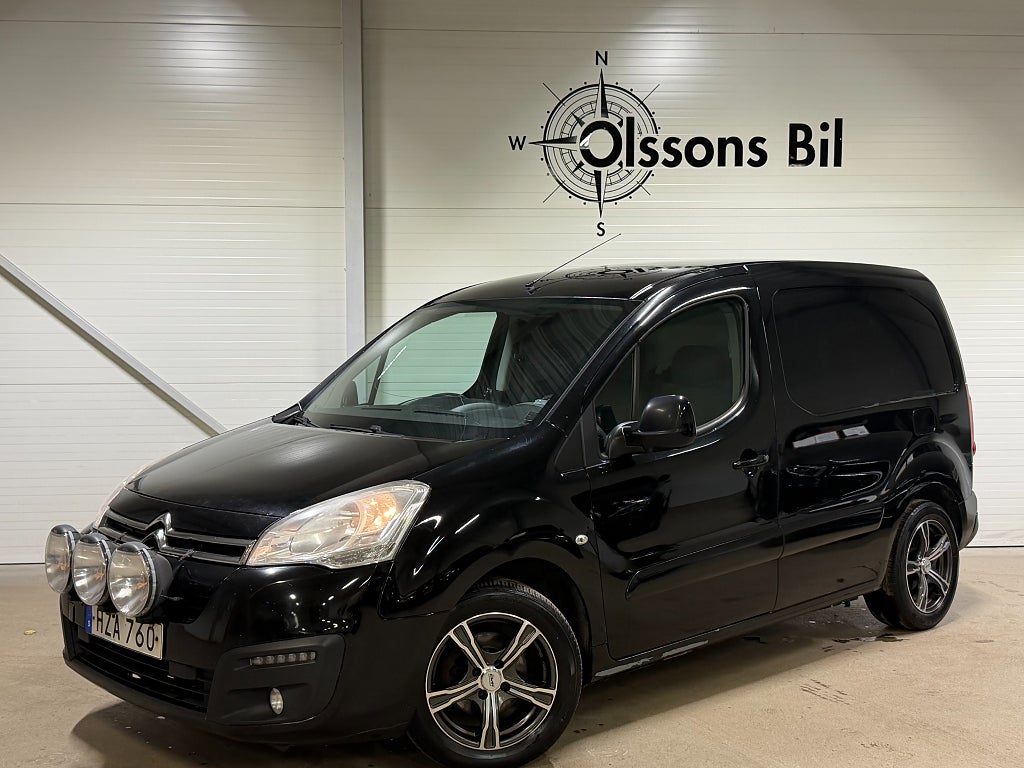 Citroen Berlingo 1.6 Hdi 90 Aut Drag 3-sits Värmare SoV-hjul