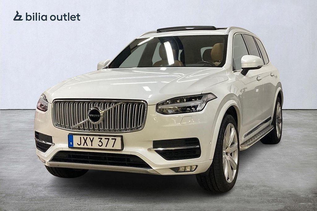 Volvo XC90 D5 AWD Inscription 7-sits 225hk Polestar Drag B&W