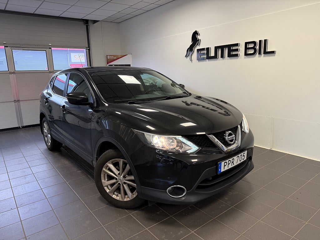 Nissan Qashqai 1.5 dCi DPF 110hk / Backkamera / Navi