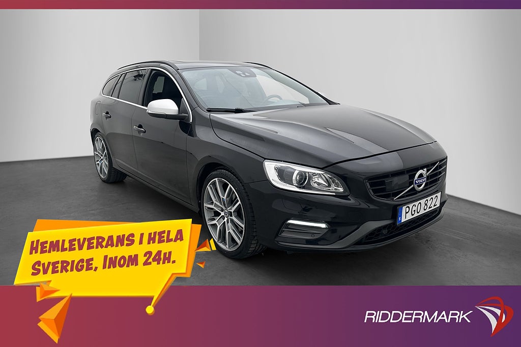 Volvo V60 T5 Polestar R-Design H/K Taklucka Kamera Navi VOC