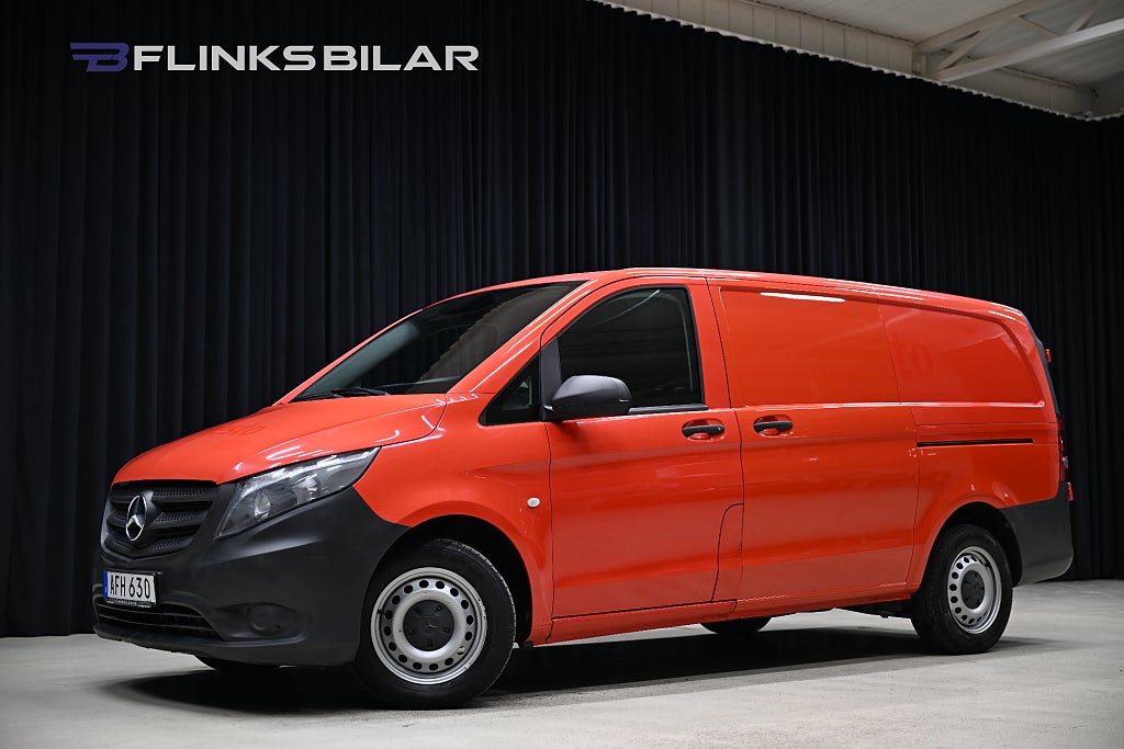 Mercedes-Benz Vito 111 CDI 114HK Lång|Dubbeldörr|Drag|Värmare|Backkamera|1Ägar