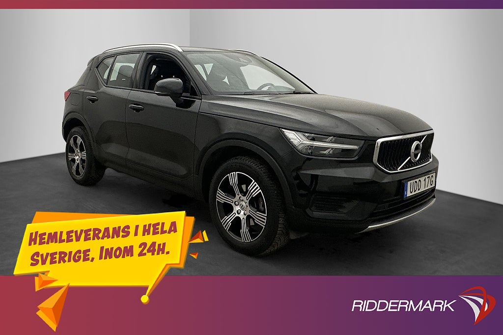 Volvo XC40 T2 Momentum Värmare VOC CarPlay Navi Adapt-fart