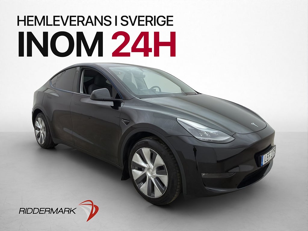 Tesla Model Y Long Range AWD Dragkrok Svensksåld MOMS
