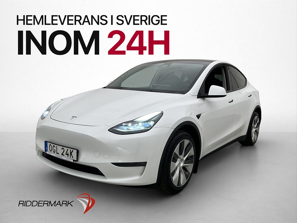 Tesla Model Y Long Range AWD Svensksåld Panorama Drag