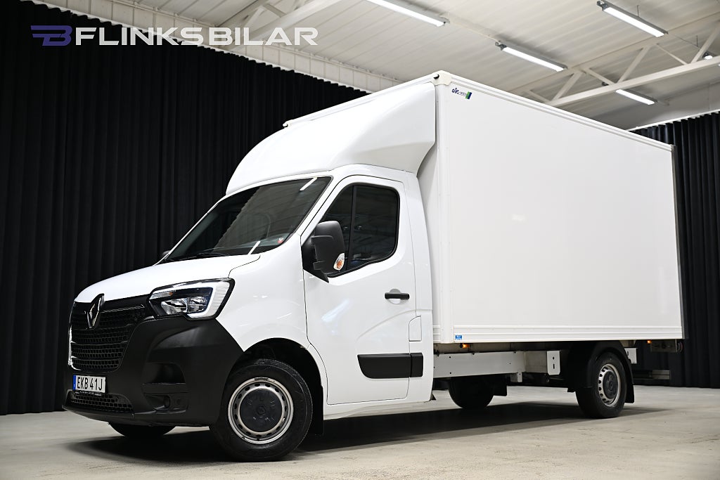 Renault master 145HK Volymskåp|Bakgavellyft|Sidodörr|Lågmil|Leasbar
