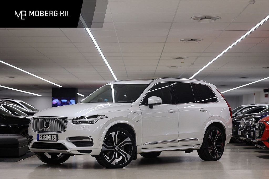 Volvo XC90 T8 AWD 400hk Inscription Pano B&W HUD 360 7-sits