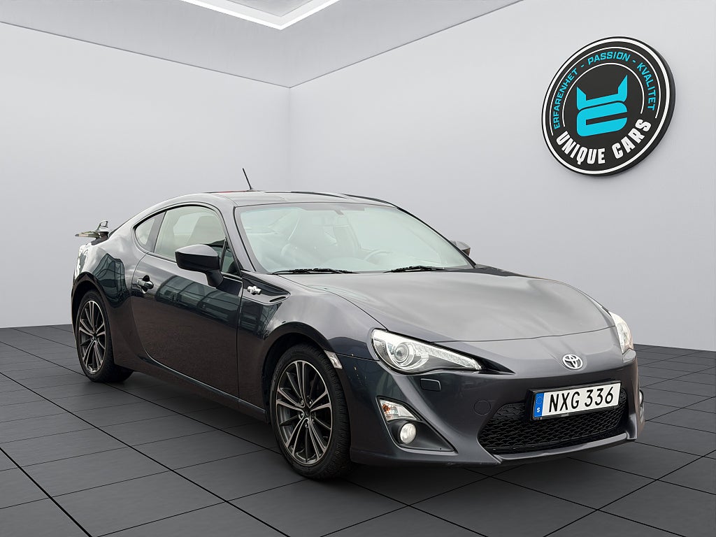 Toyota GT86 2.0| H4| 200hk| Automat| Baslåda| Nyservad| 