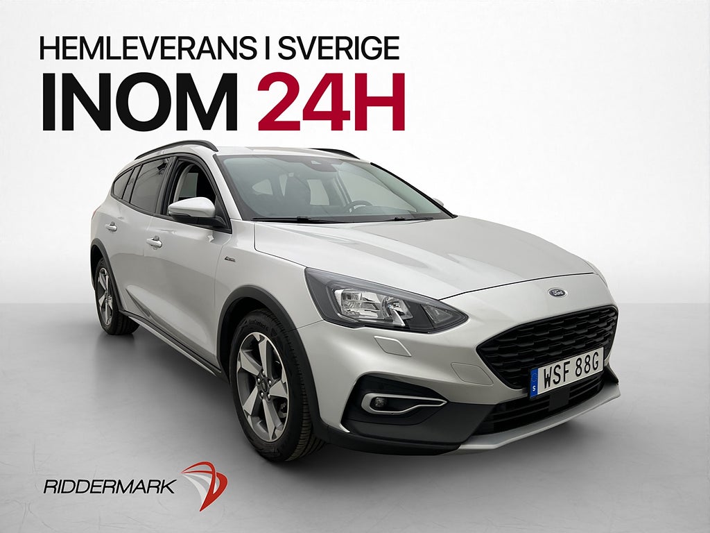 Ford Focus Kombi EcoBoost 125hk Active Kamera Navi CarPlay