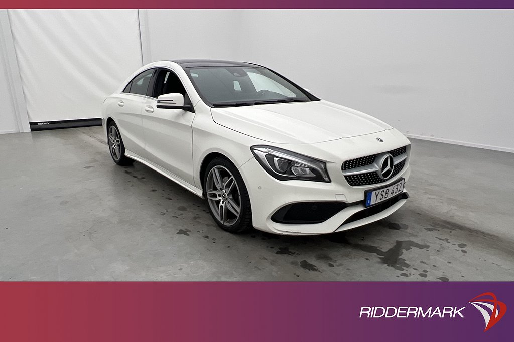 Mercedes-Benz CLA 200 d 4M AMG Pano Halvskinn H/K B-Kamera