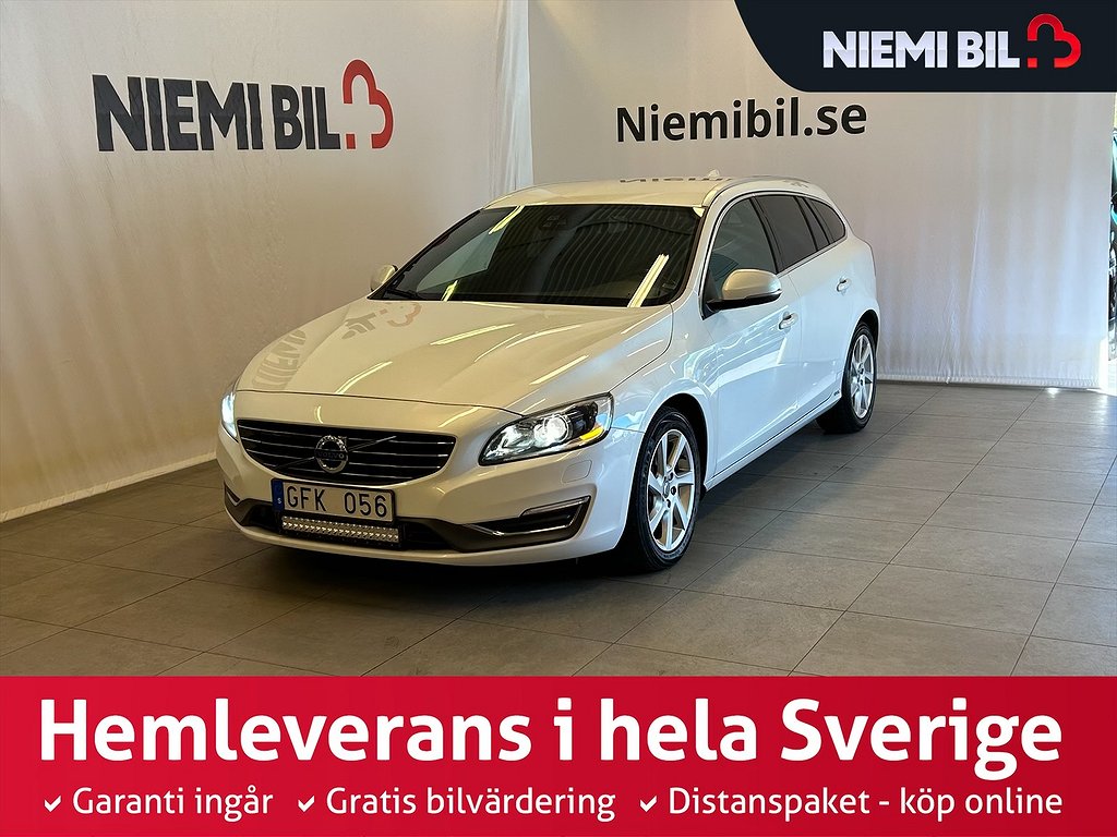 Volvo V60 D4 AWD Geartronic Drag/D-värm/Kamera/S&V-däck/Navi