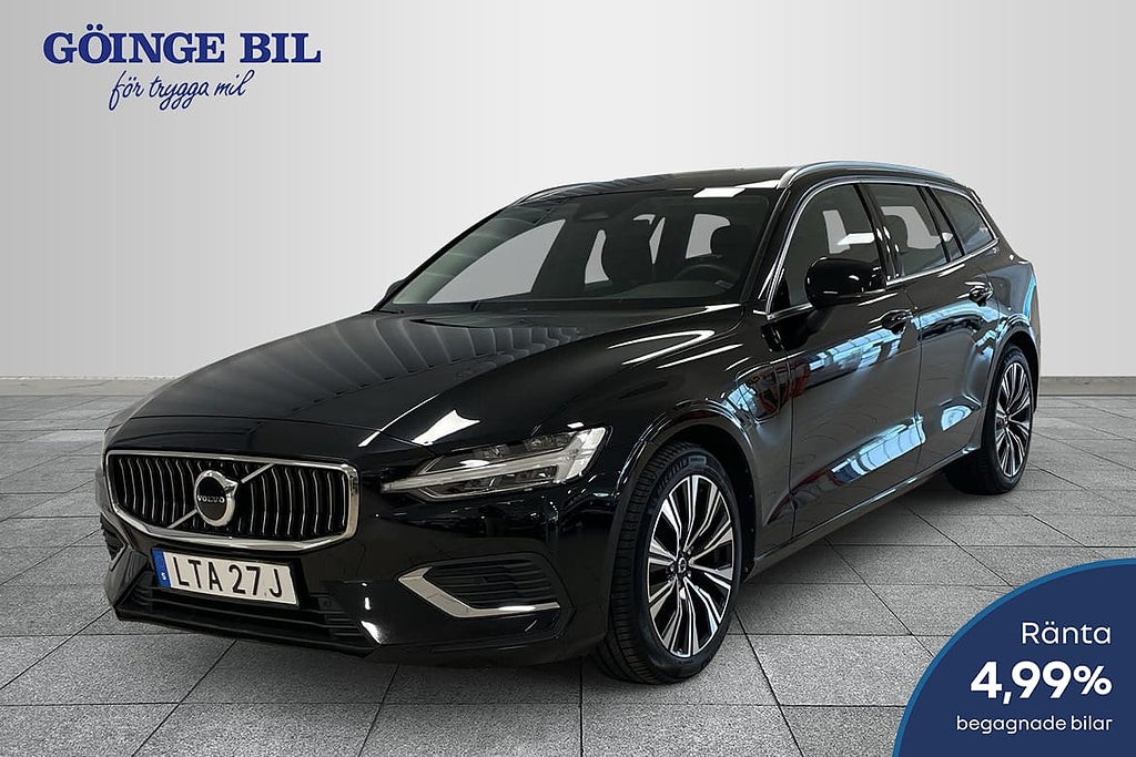 Volvo V60 Recharge T6 Core Edition/ Infällbart Drag/ Backkamera/ Ljus-pa..