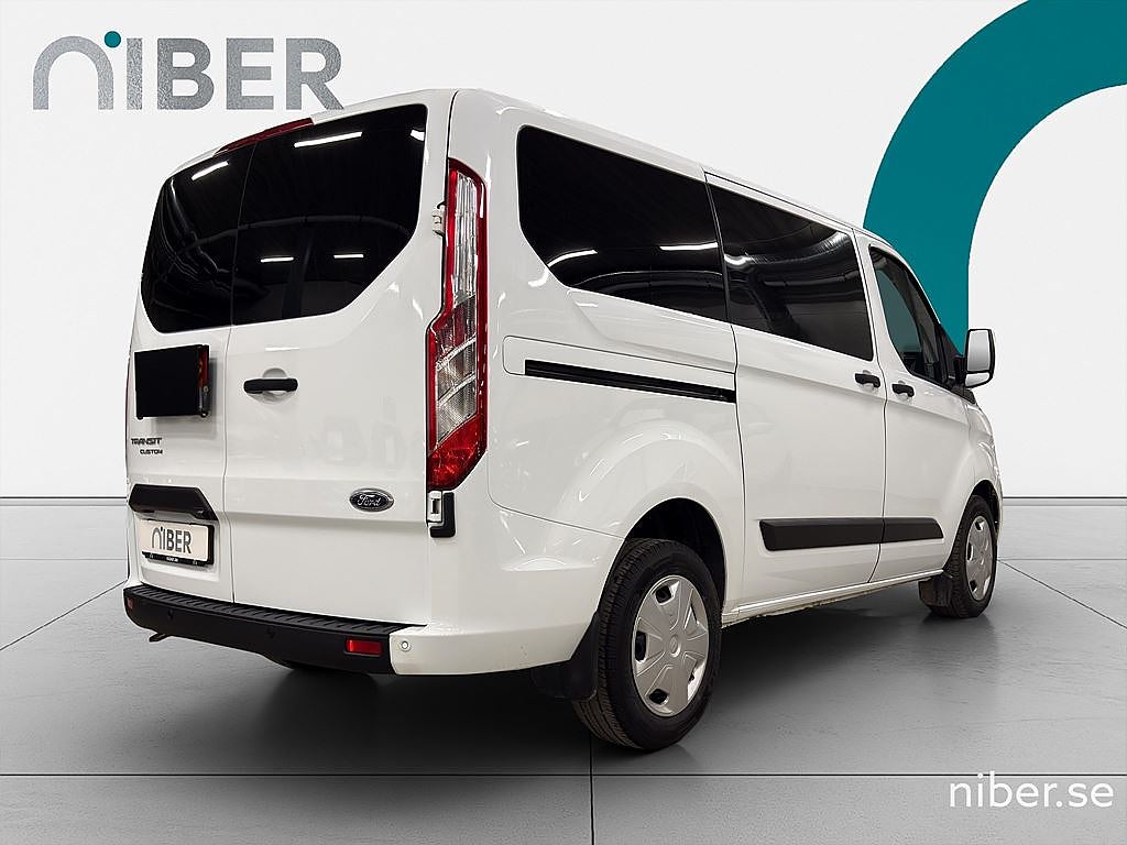 Ford Transit Custom 320 Kombi, 9sits, Skolbuss, Carplay, Kamera, Värmare