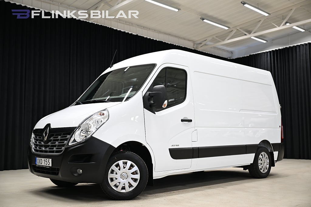 Renault master 2.3 dCi 163HK Bakgavellyft|Backkamera|M/K-Värmare|Moms