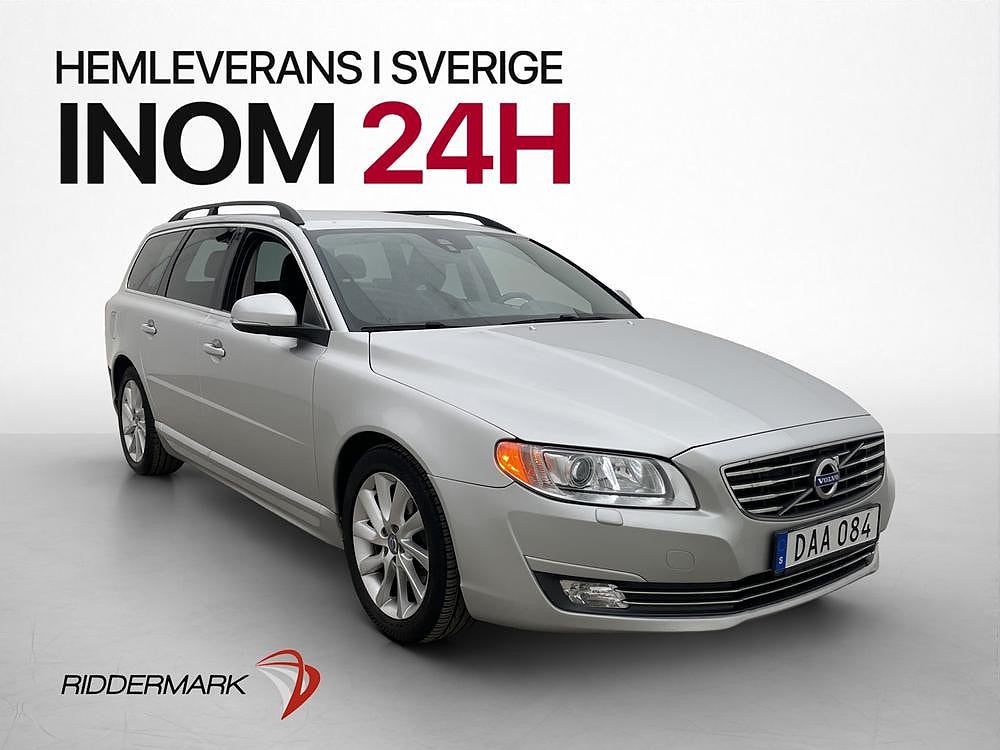 Volvo V70 D2 115hk Momentum Värmare VOC Rattvärme Dragkrok