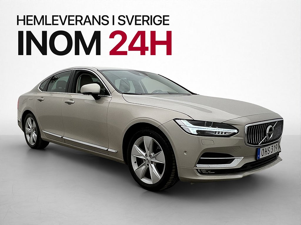 Volvo S90 T6 AWD Inscription B&W 360° VOC HUD CarPlay  4-Zon