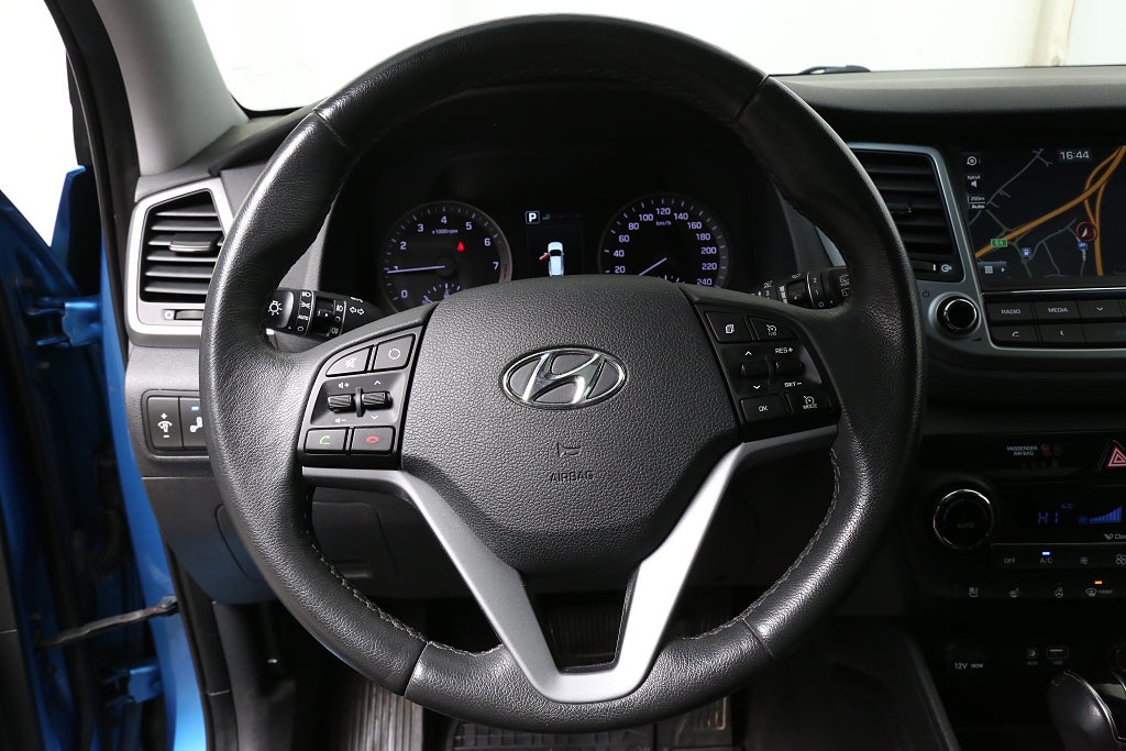 Hyundai Tucson 1,6 T-GDI 177hk Premium AWD Aut Pano Skinn 19" Motorv 2017