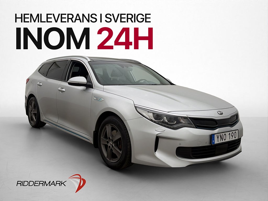 Kia Optima SW Plug-in Hybrid 205hk Navi Pano 360°-Kamera