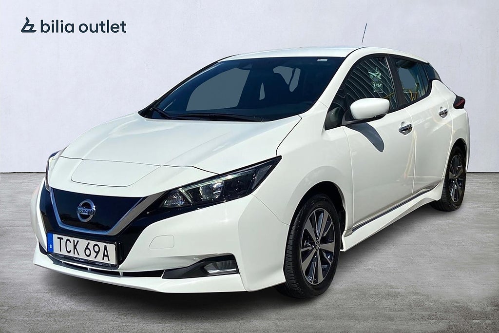 Nissan Leaf 40kWh 150hk / Backkamera CarPlay Rattvärme