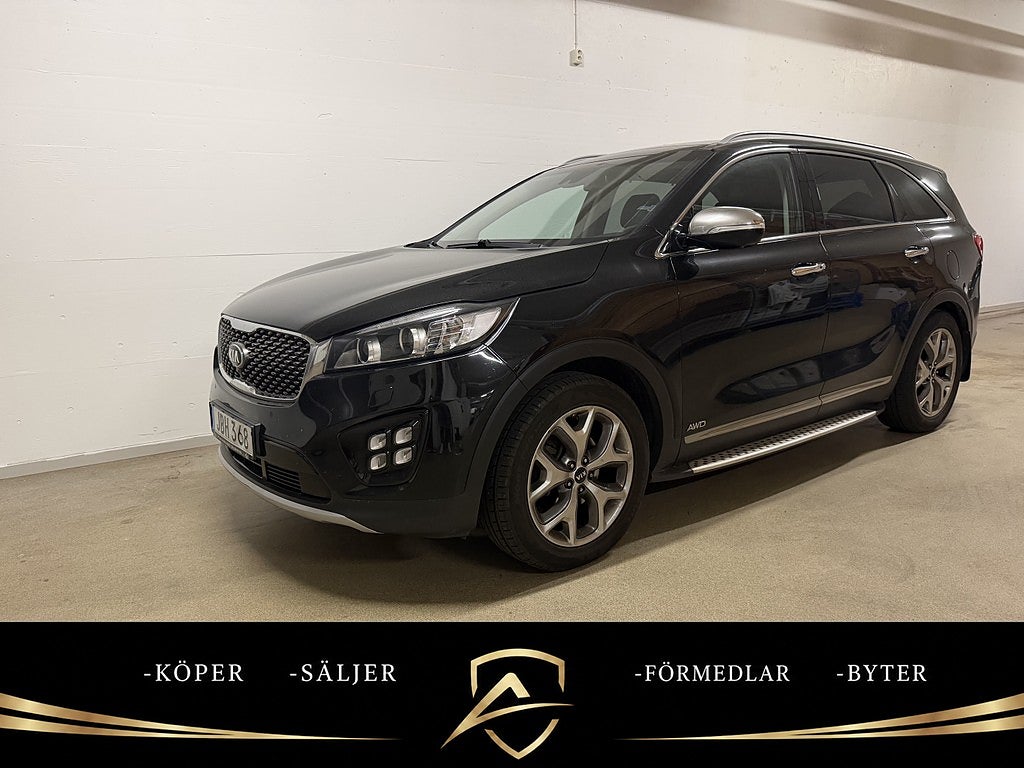 Kia Sorento 2.2 CRDi AWD 200HK 7-sits Drag Panorama 360° Infinity