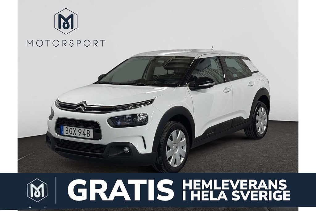 Citroen C4 Cactus Feel 110hk Farthållare Låga mil Apple Carplay