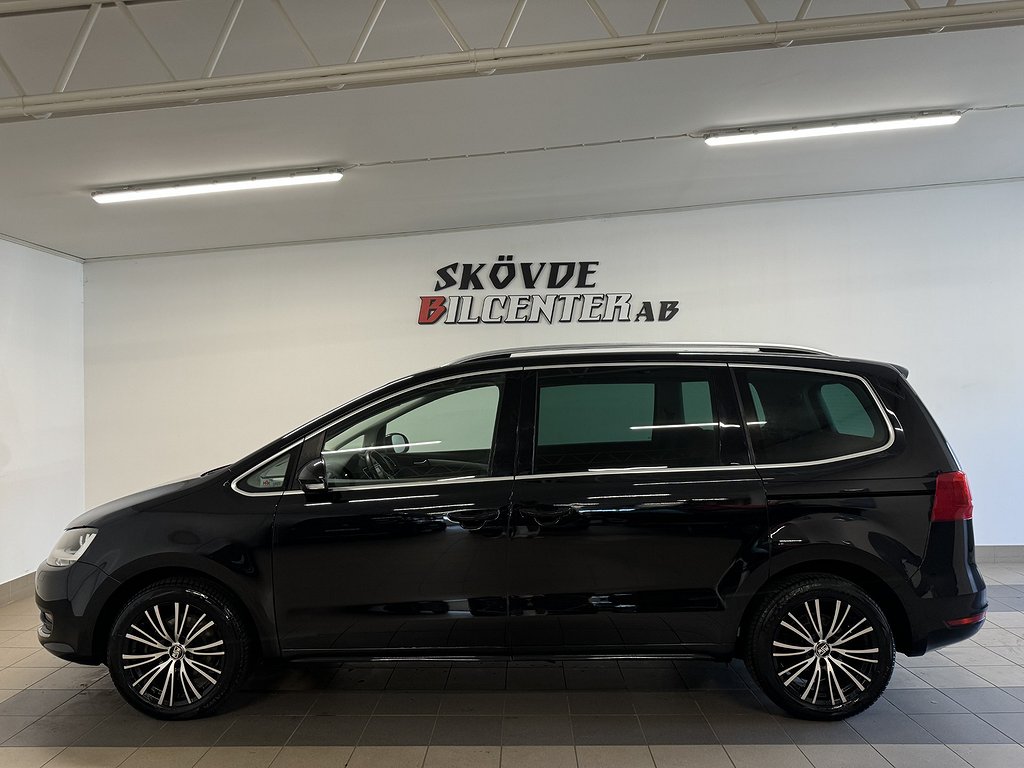 Volkswagen Sharan 2.0 TDI Auto/GPS/Drag/Värmare/Pano/Kamera