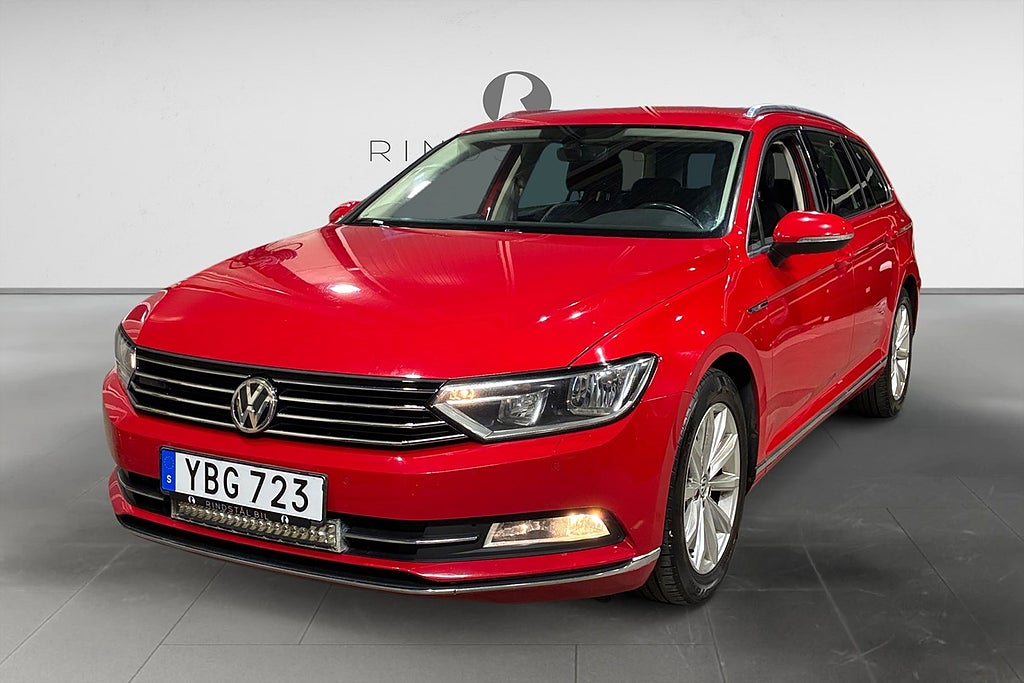 Volkswagen Passat SC 2.0 TDI 190 HK DSG 4M GT DRAG D-VÄRM PDC KAMREM BYTT