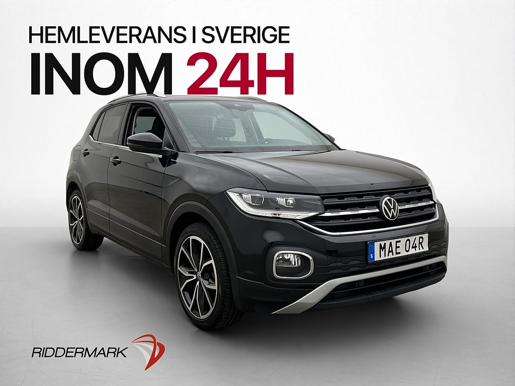 Volkswagen T-CROSS 1.0 TSI 116hk GT Kamera IQ CarPlay