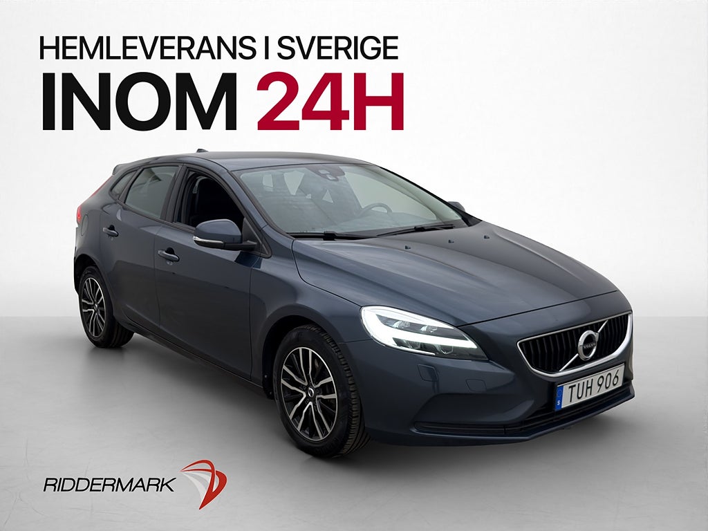 Volvo V40 Momentum D3 150hk VOC 0.40 l/mil Sensorer