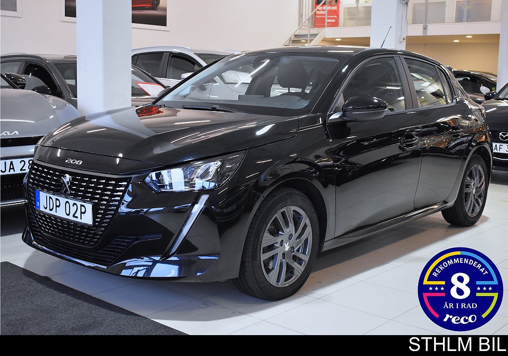 Peugeot 208 1.2 PureTech Aut Active Pack Carplay LED Nyservad Moms