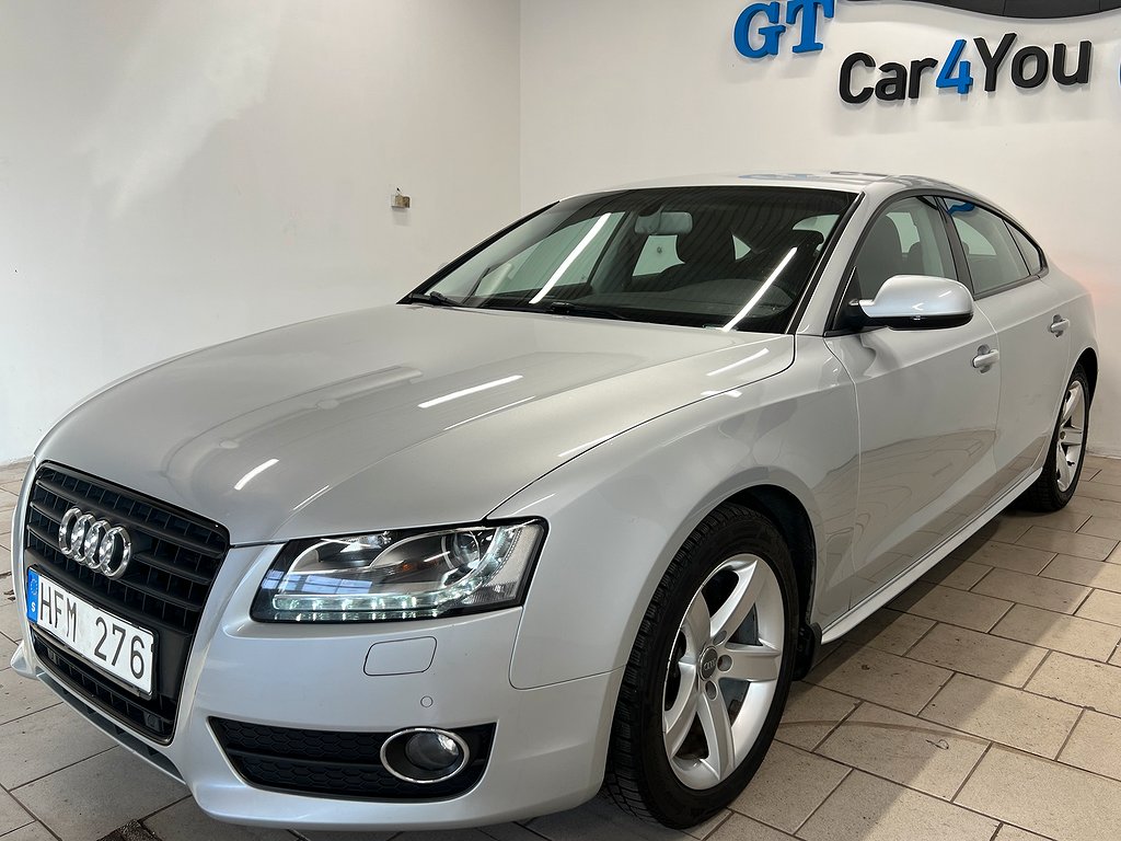 Audi A5 Sportback 2.0 TFSI Comfort Lågmil/ Nyservad/ Drag