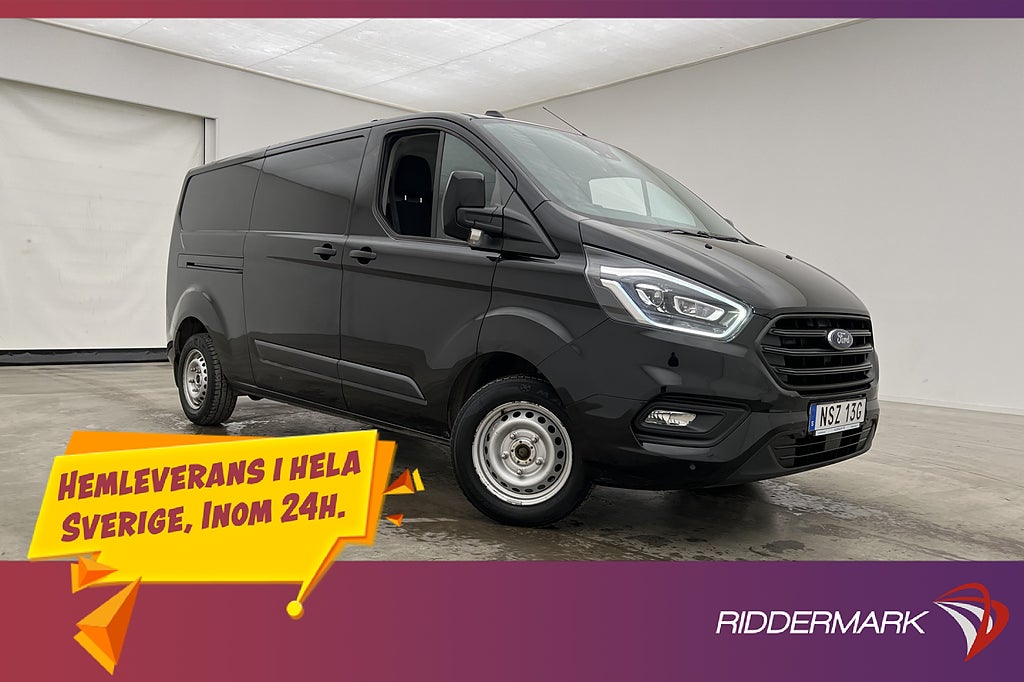Ford transit-custom L2 Värm Drag 2xDörr Kamera CARPLAY Moms