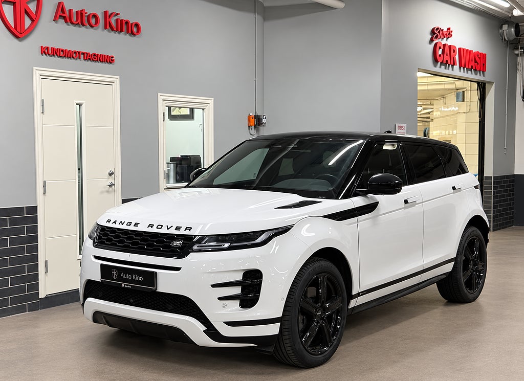 Land Rover Range Rover Evoque D165 AWD R-Dynamic Skinn Meridian Pano Kamera 