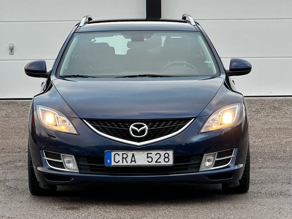 Mazda 6 Wagon 2.0 MZR Advance Välskött Nybesiktigad Dragkrok