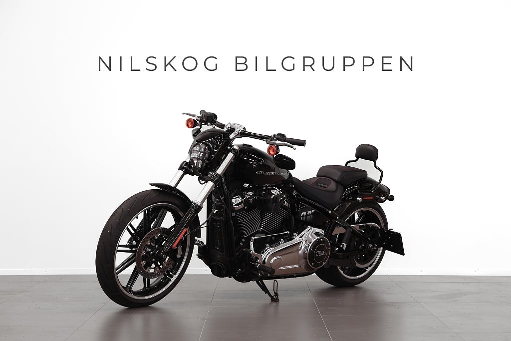 Harley-Davidson FXBRS | Vance & Hines | Sissybar | 114” | Fr. 2151:-/mån