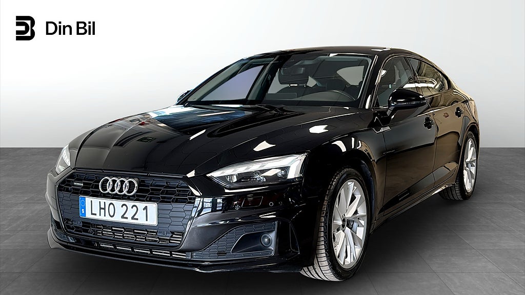 Audi A5 Sportback 45 TFSI quattro S-tronic Proline Advanced / Svart