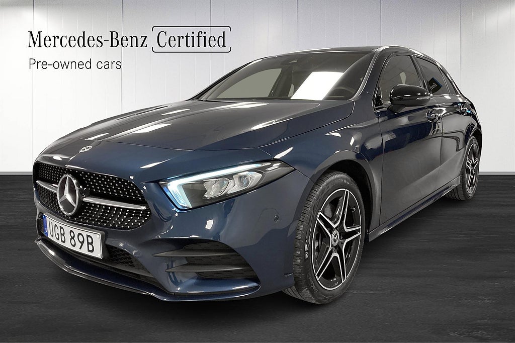 Mercedes-Benz A 250 e AMG Night package / Värmare / Panaroma