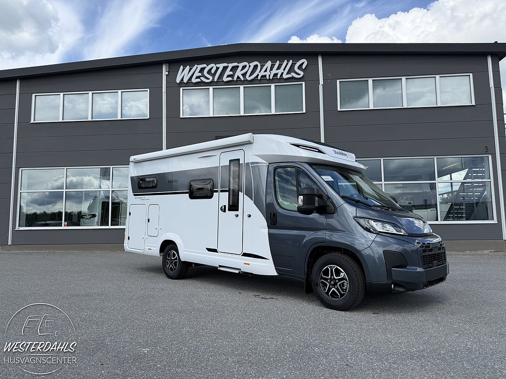 Hobby ONTOUR C 680 GE - Sverigepaket (Skanbatt: Litium, Solcell)