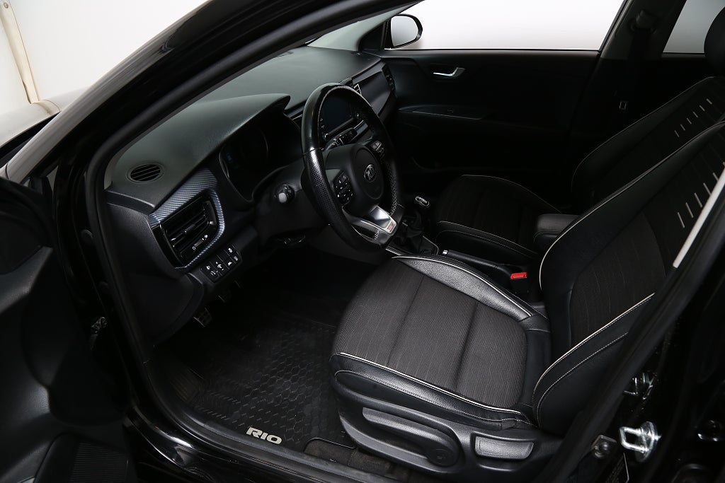 Kia Rio 1,0 T-GDI 120hk GT-Line CarPlay Kamera Motorvärmare 2018