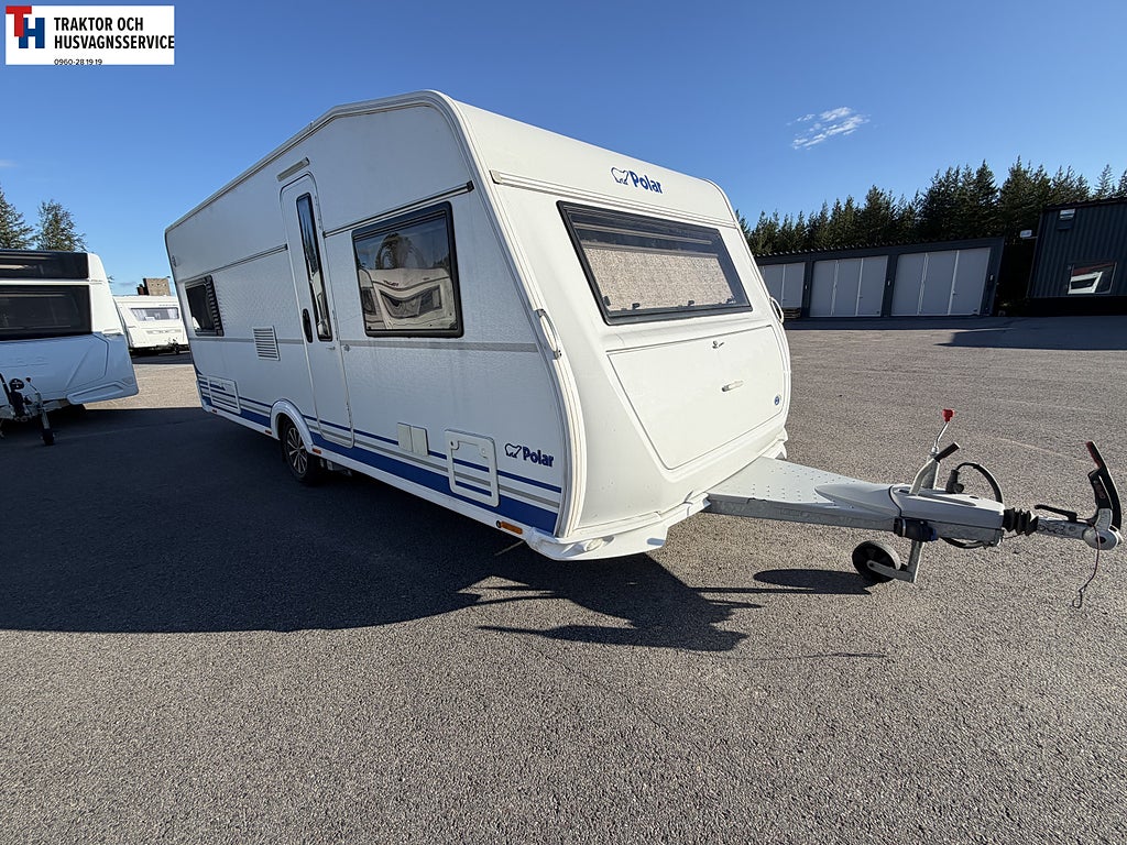 Polar 590 CTV med Mover, Förtält, Solcell, -21