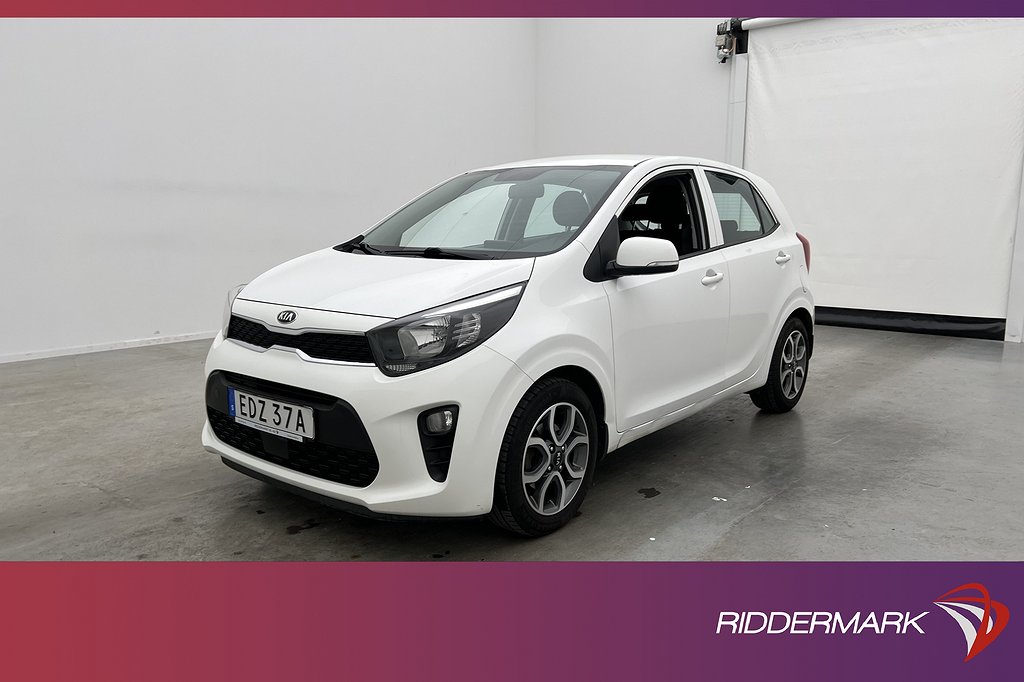 Kia Picanto 1.0 MPI 67hk Advance Kamera CarPlay Rattvärme