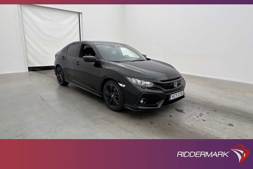 Honda Civic 1.0 CVT 126hk Dynamic Kamera Navi Skinn