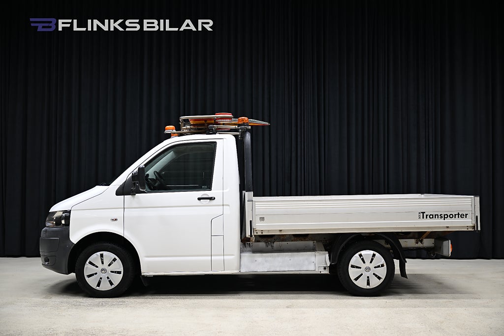 Volkswagen Transporter 2.0 TDI DSG 140HK Flak|Drag|M-Värmare|EnÄgare|NyKamrem