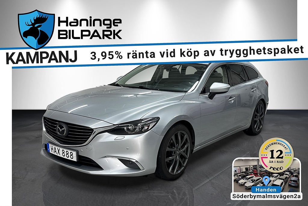 Mazda 6 2.2 SKYACTIV-D AWD/ Kamera/ Drag/ Navi/ SUPERDEAL 3,95%
