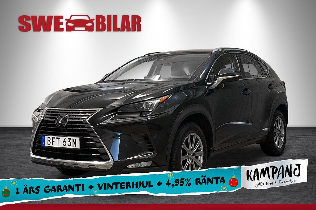 Lexus NX 300h AWD E-CVT Business Line Drag B-Kam 4.95% Ränta 