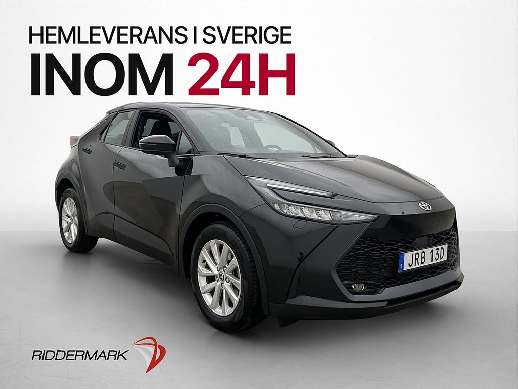 Toyota C-HR Hybrid e-CVT 140hk MOMS Kamera Navi Rattvärme