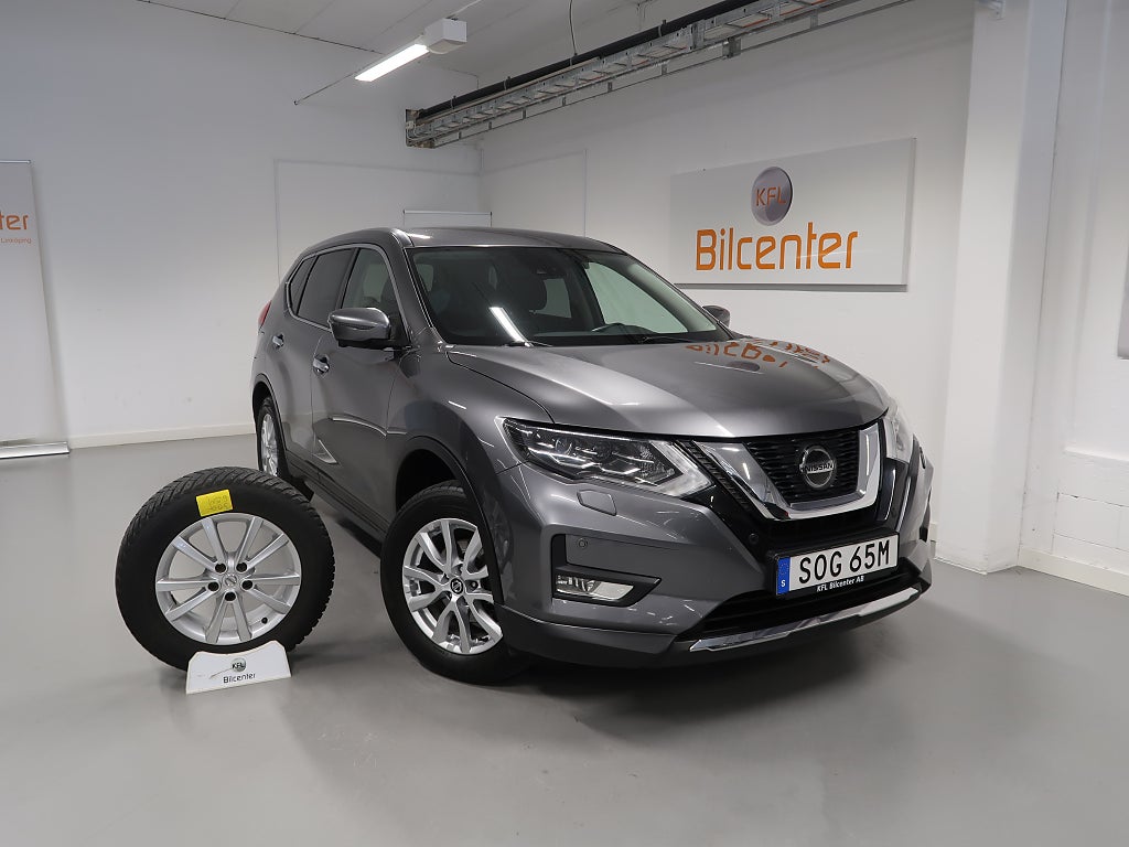 Nissan X-Trail *KFL 10 år 2,99%* 1.3 V-Däck ingår Drag-Navi-360°-Rattvärme-BT